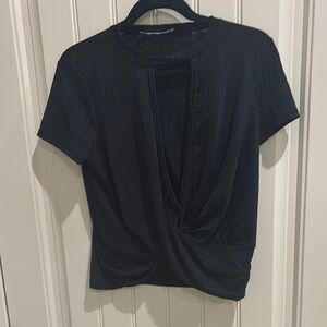 Elegant Black Women's Top